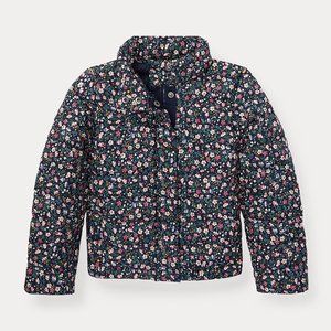Polo Ralph Lauren Floral Quilted Down Jacket 24M